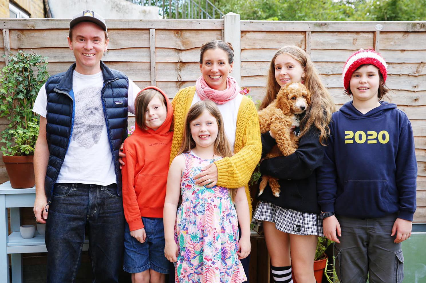 Stef and family